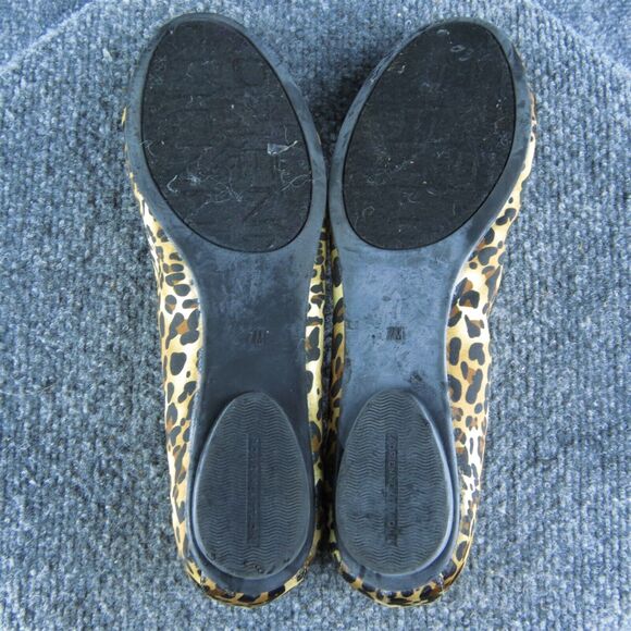 Adrienne Vittadini Carmelita Jewel‎ Women Ballet Size 7 Medium Brown Synthetic - Picture 7 of 9